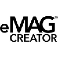 eMagCreator logo, eMagCreator contact details