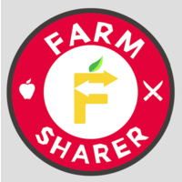 FarmSharer logo, FarmSharer contact details