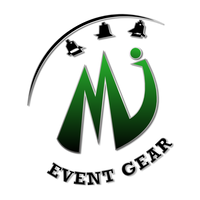 MJ Event Gear logo, MJ Event Gear contact details