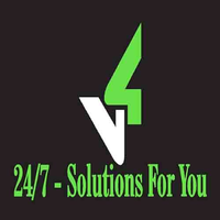 V4 24/7 Solutions For You logo, V4 24/7 Solutions For You contact details