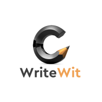 WriteWit logo, WriteWit contact details