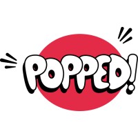 POPPED! logo, POPPED! contact details