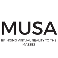 MUSA VR logo, MUSA VR contact details