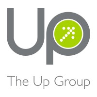 The Up Group logo, The Up Group contact details