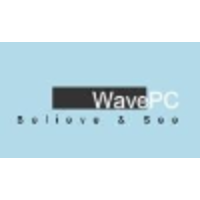 WavePC logo, WavePC contact details