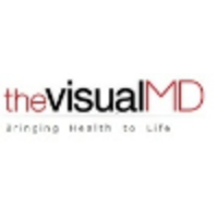 theVisualMD logo, theVisualMD contact details