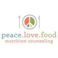 peace.love.food Nutrition Counseling logo, peace.love.food Nutrition Counseling contact details