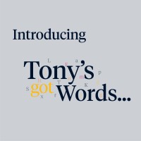 Tony's Got Words logo, Tony's Got Words contact details