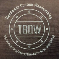 The Barn Door Woodshop logo, The Barn Door Woodshop contact details