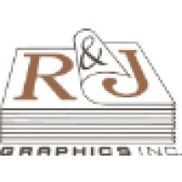 R&J Graphics logo, R&J Graphics contact details