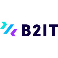 B2IT logo, B2IT contact details