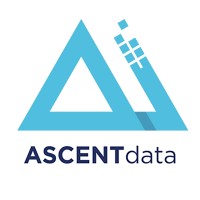 AscentData logo, AscentData contact details