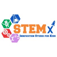 STEMx logo, STEMx contact details