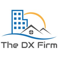 The DX Firm logo, The DX Firm contact details