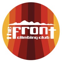 The Front Climbing Club logo, The Front Climbing Club contact details