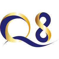 Quantum8 logo, Quantum8 contact details