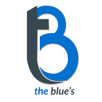 The Blue's Studio logo, The Blue's Studio contact details