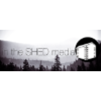 in the SHED media logo, in the SHED media contact details