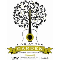 Live At The Garden logo, Live At The Garden contact details