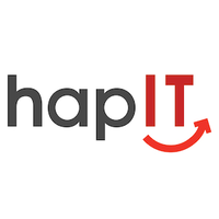 hapIT logo, hapIT contact details