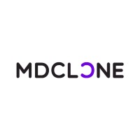 MDClone logo, MDClone contact details