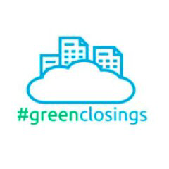 GreenClosings logo, GreenClosings contact details