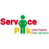 ServicePik logo, ServicePik contact details