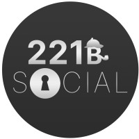 221B Social logo, 221B Social contact details