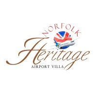 The Norfolk Heritage logo, The Norfolk Heritage contact details