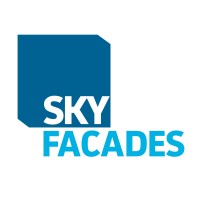 SKY FACADES logo, SKY FACADES contact details