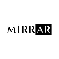 mirrAR logo, mirrAR contact details