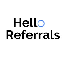 HelloReferrals logo, HelloReferrals contact details