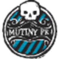 Mutiny PR logo, Mutiny PR contact details