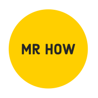 Mr How logo, Mr How contact details