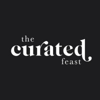 The Curated Feast logo, The Curated Feast contact details