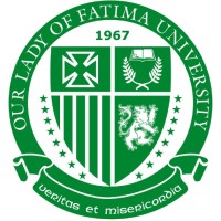 Our Lady of Fatima University logo, Our Lady of Fatima University contact details