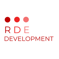 RDE Development logo, RDE Development contact details