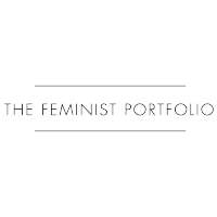 The Feminist Portfolio logo, The Feminist Portfolio contact details