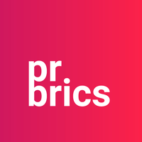 PrBrics logo, PrBrics contact details