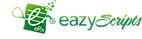 eazyScripts logo, eazyScripts contact details