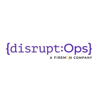 DisruptOps logo, DisruptOps contact details