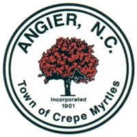 Angier Public Library logo, Angier Public Library contact details