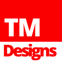 TM Designs logo, TM Designs contact details