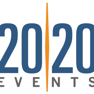 20/20 Events logo, 20/20 Events contact details