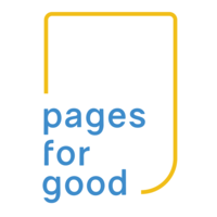 Pages For Good logo, Pages For Good contact details