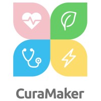 CuraMaker logo, CuraMaker contact details