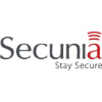 Secunia logo, Secunia contact details