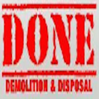 DONE Demolition & Disposal Company logo, DONE Demolition & Disposal Company contact details