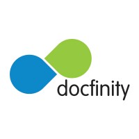 DocFinity logo, DocFinity contact details