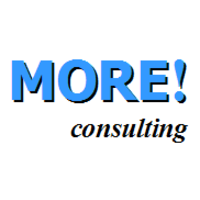 MORE!consulting logo, MORE!consulting contact details